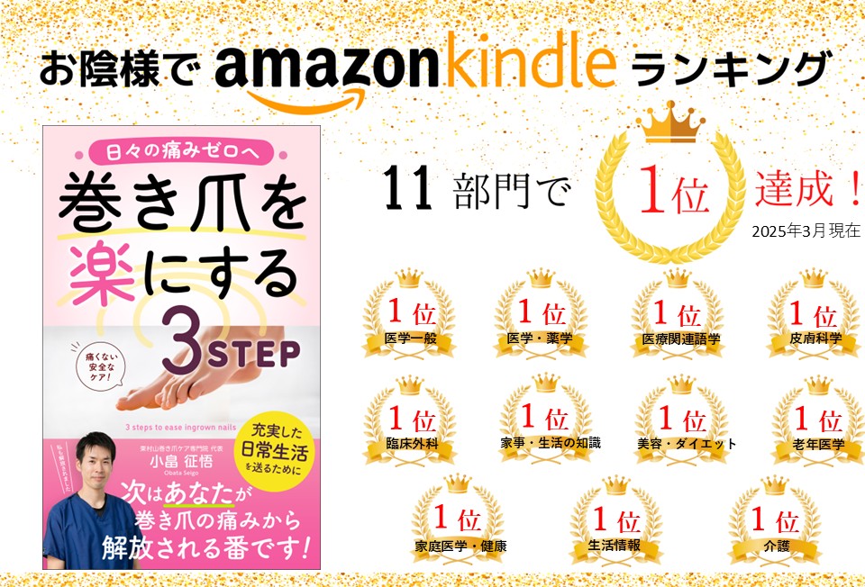 アマゾンKindleランキング11部門で1位